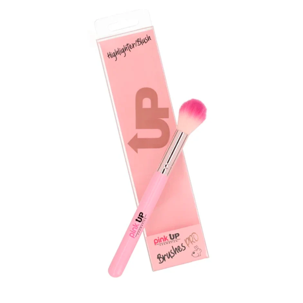 Pink Up Highlighter Brush Brocha Delgada