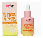 Pink Up, Suero Retinol Y Vitamina C, Reduce Y Evita Manchas Momento De Aplicación Día/noche Tipo De Piel Todo Tipo De Piel