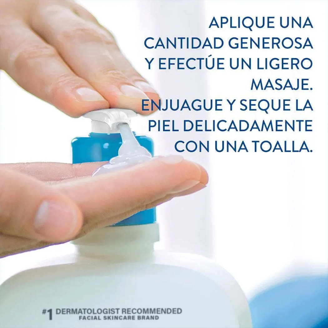 CETAPHIL limpiador facial Diario para piel grasa 473ml