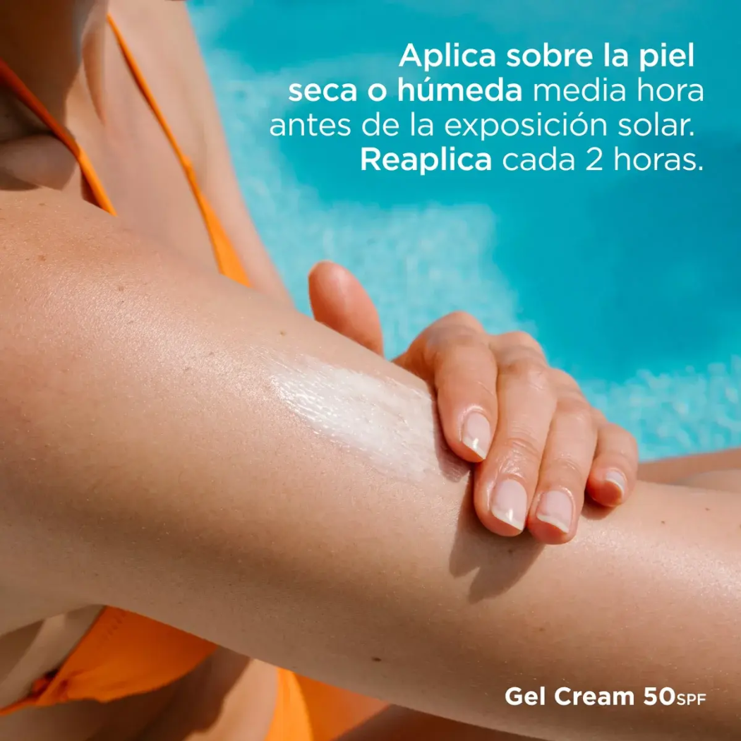 ISDIN Fotoprotector Gel Cream SPF 50+ Protector Solar Corporal 250 ml