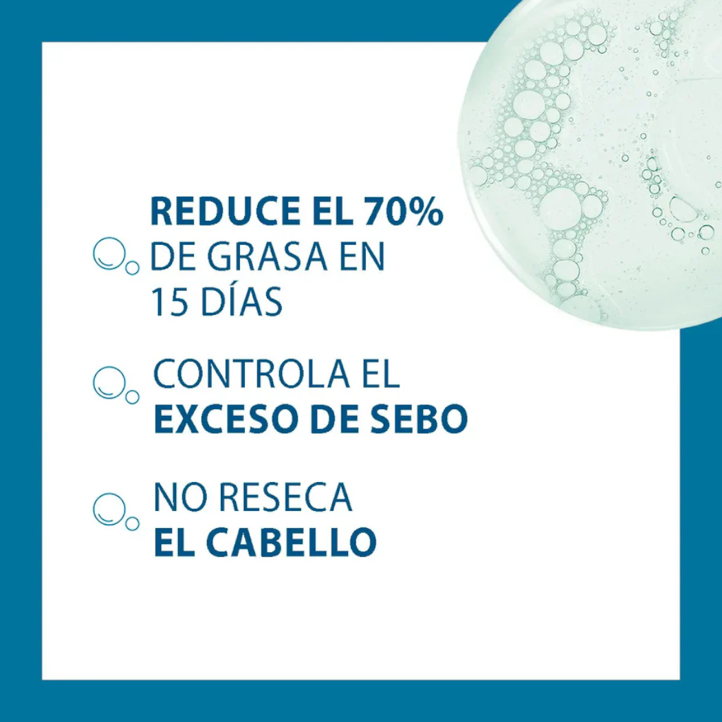 Ducray Sabal Shampoo Regulador de Grasa y Cabello Graso 200ml