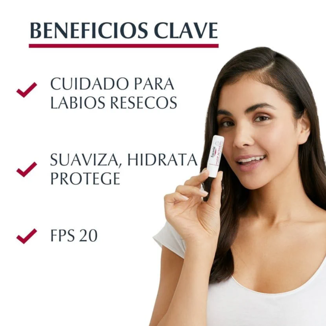 Eucerin Ph5 Bálsamo labial FPS 20 Protector de Labios 4.8 gr