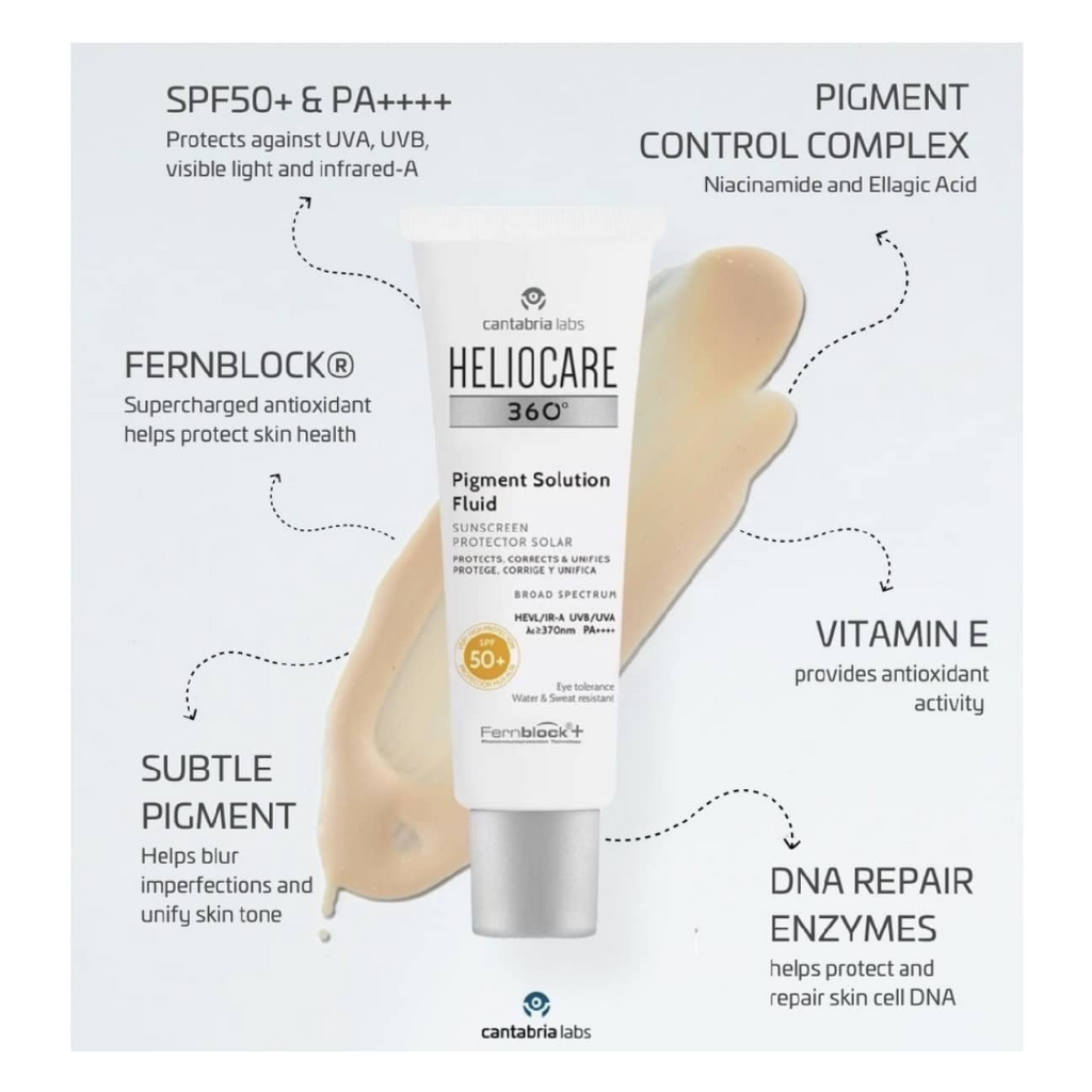 Heliocare 360° Protector Solar SPF 50+ Pigment Solution Fluid 50ml