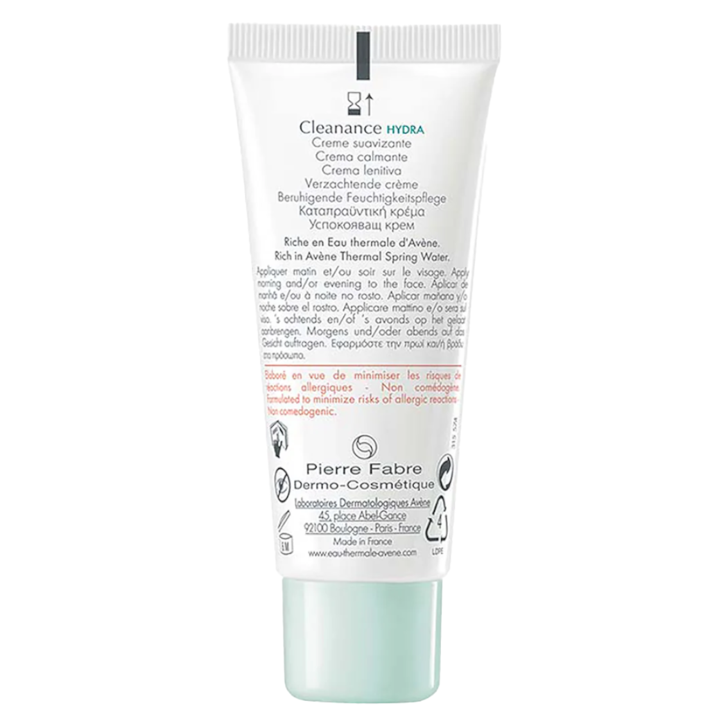 Avene Cleanance Hydra Crema Hidratante Facial Calmante 40ml