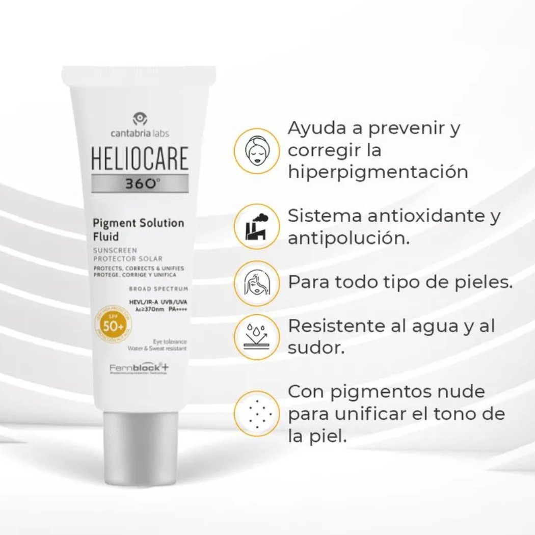 Heliocare 360° Protector Solar SPF 50+ Pigment Solution Fluid 50ml