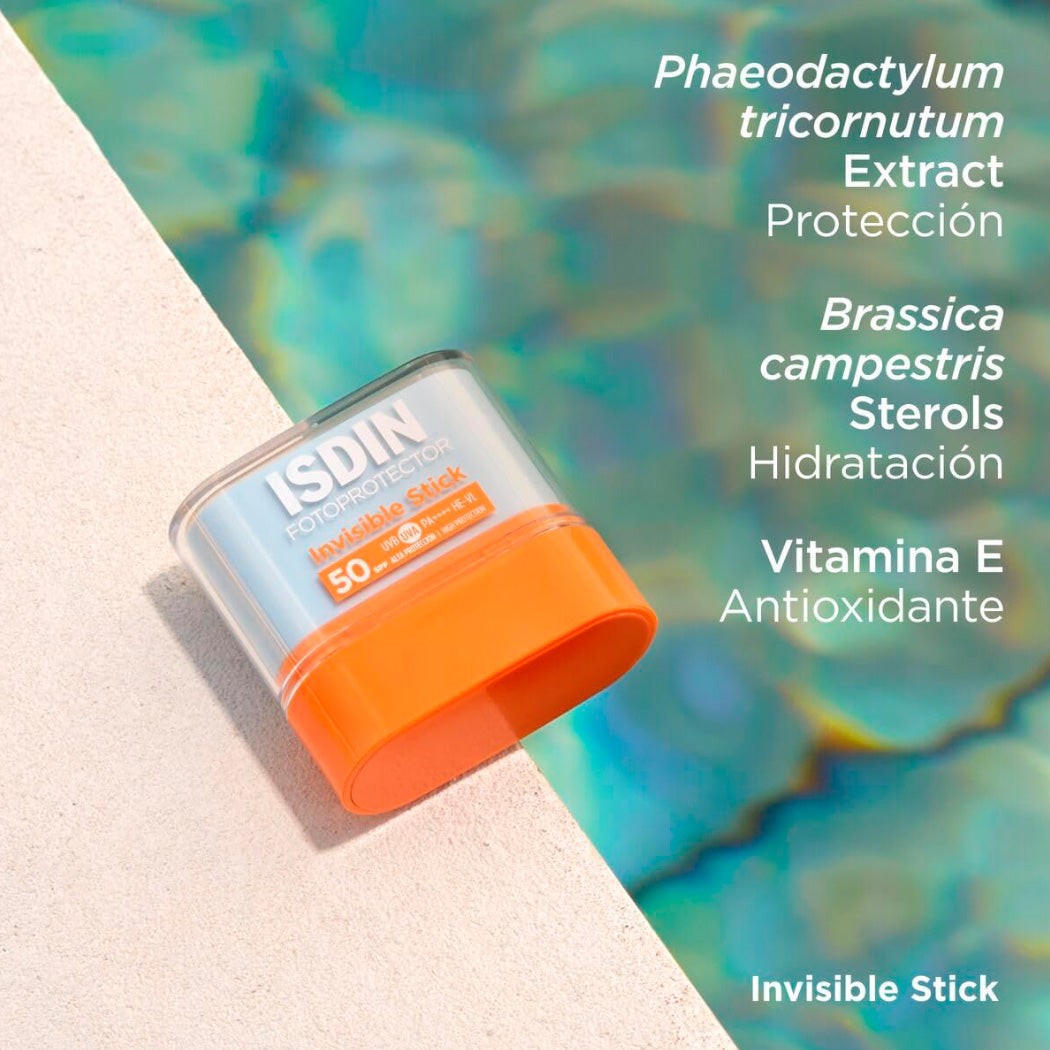 Isdin Fotoprotector Invisible Stick SPF 50 en barra 10gr