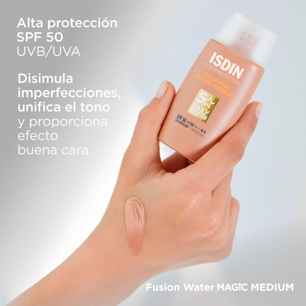 ISDIN Fotoprotector Fusion Water Color Medium 50ml