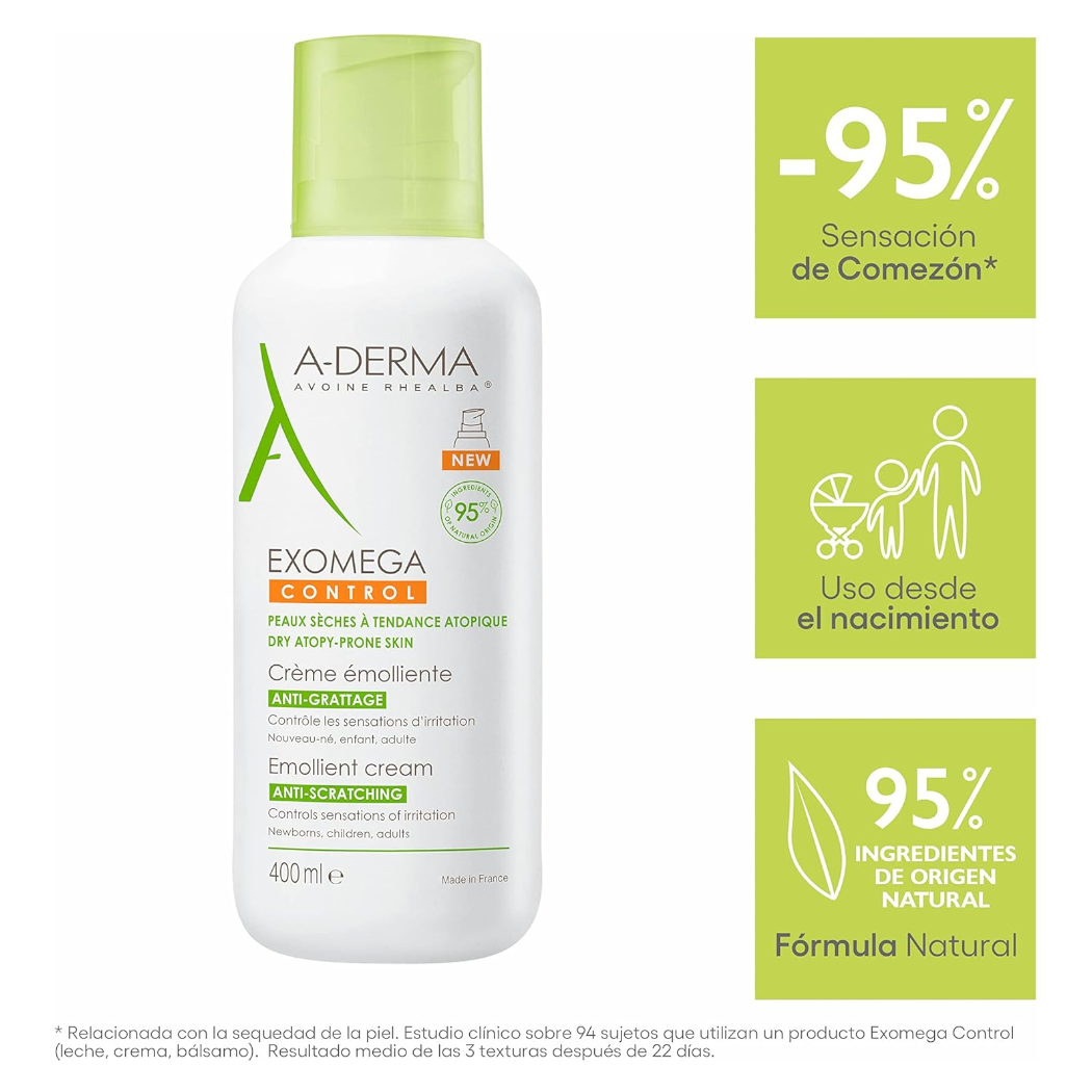 A-Derma Exomega Crema Emoliente 400 ml