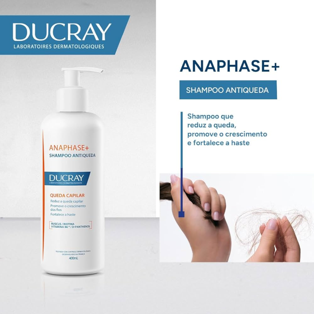 Ducray Anaphase+ Shampoo Anticaída 400ml