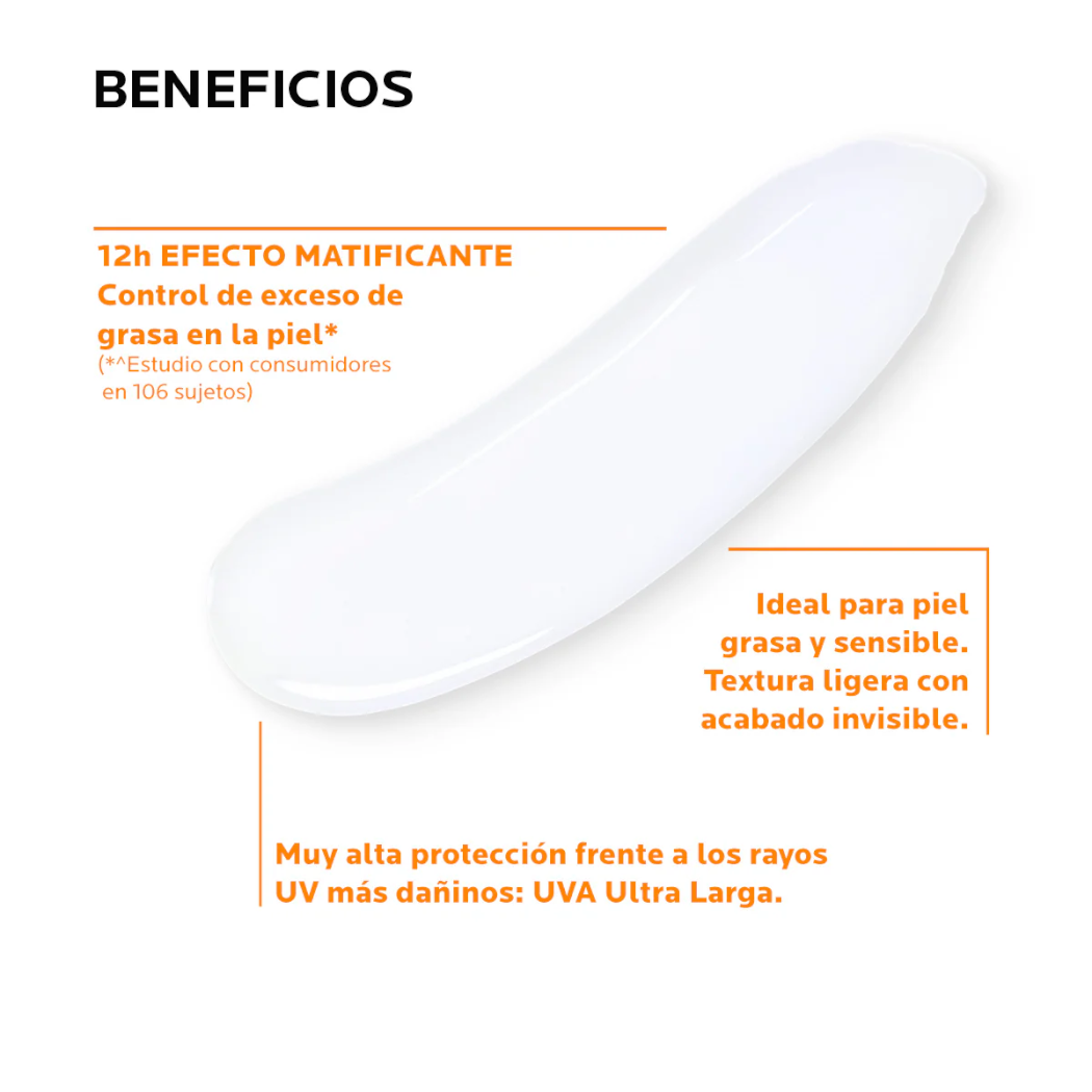 La Roche-Posay Anthelios Protector Solar Facial para piel grasa 50 ml