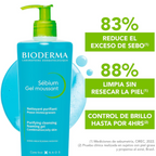 Bioderma Sébium Gel Moussant Limpiador Facial 500ML