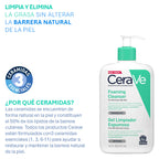 CeraVe Gel Limpiador Espumoso Diario para Piel Mixta 473ml