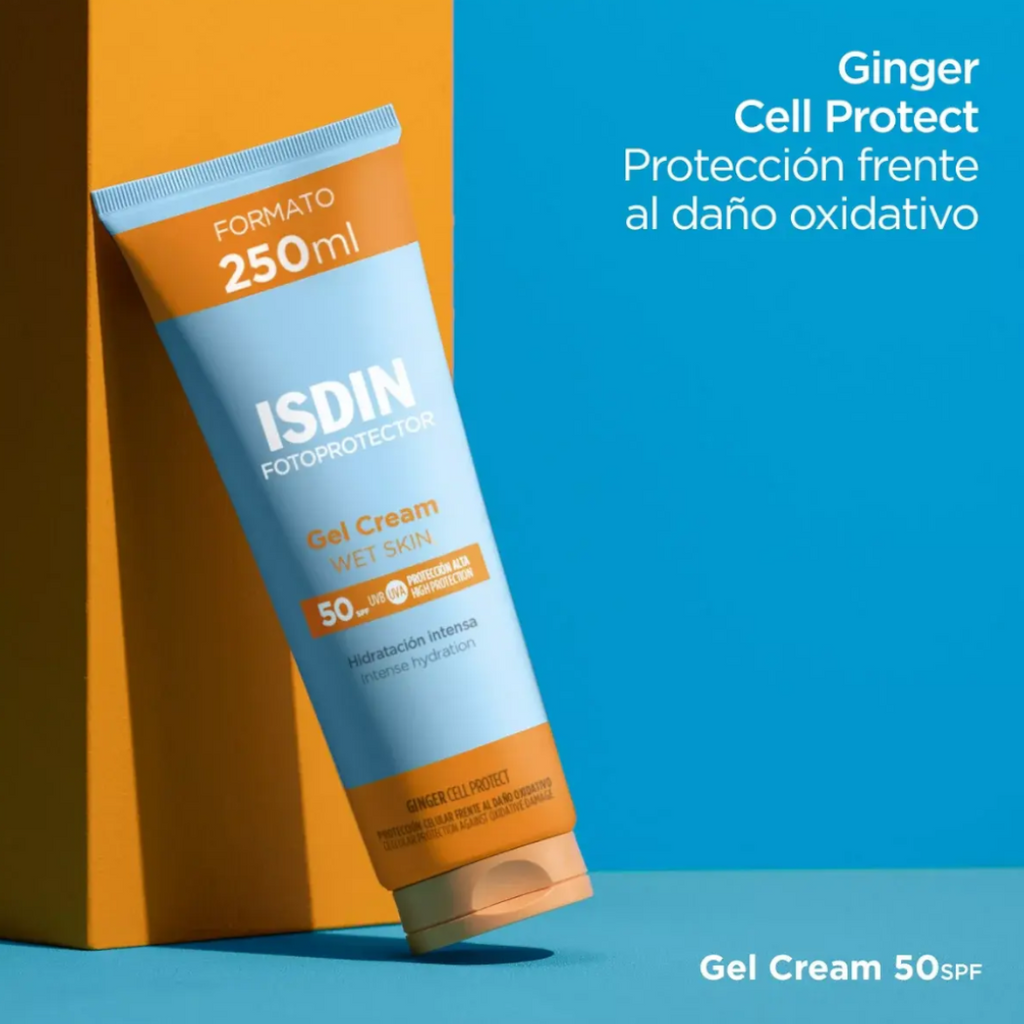 ISDIN Fotoprotector Gel Cream SPF 50+ Protector Solar Corporal 250 ml