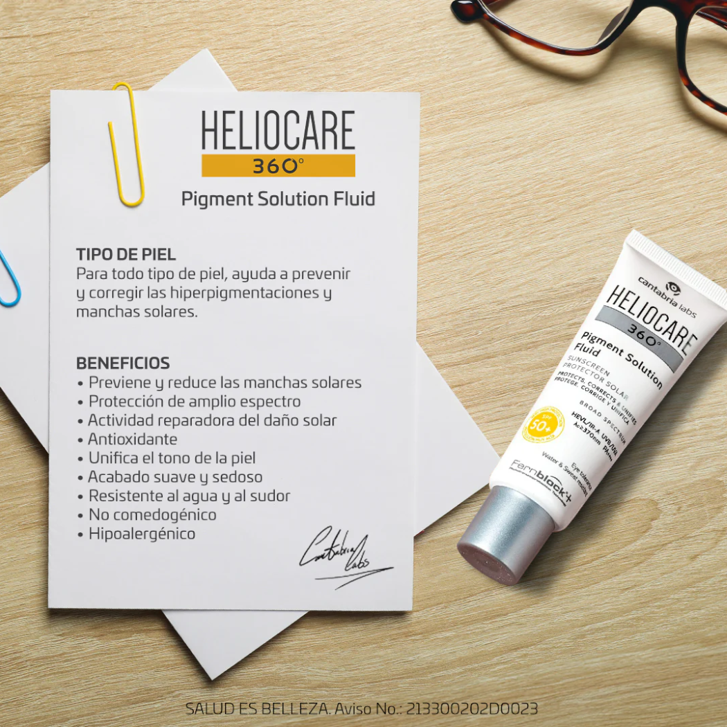 Heliocare 360° Protector Solar SPF 50+ Pigment Solution Fluid 50ml