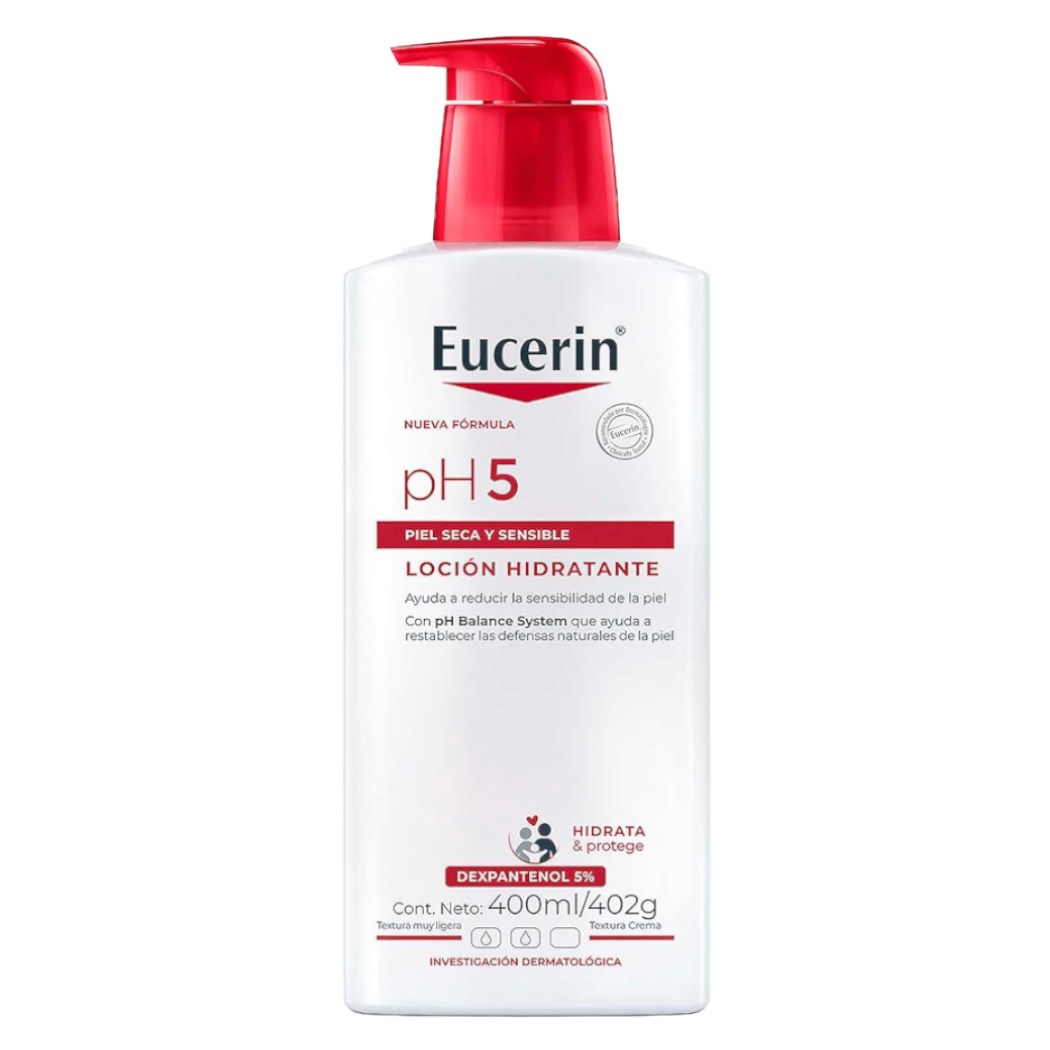 Eucerin pH5 Loción Hidratante para Piel Seca y Sensible 400ml