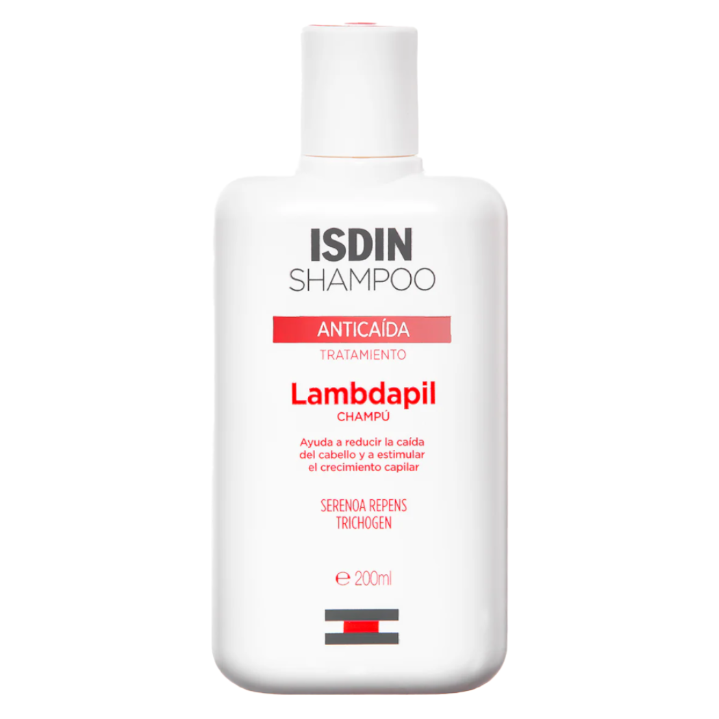 ISDIN Lambdapil Shampoo Anticaída y Estimula el Crecimiento Capilar 200ml
