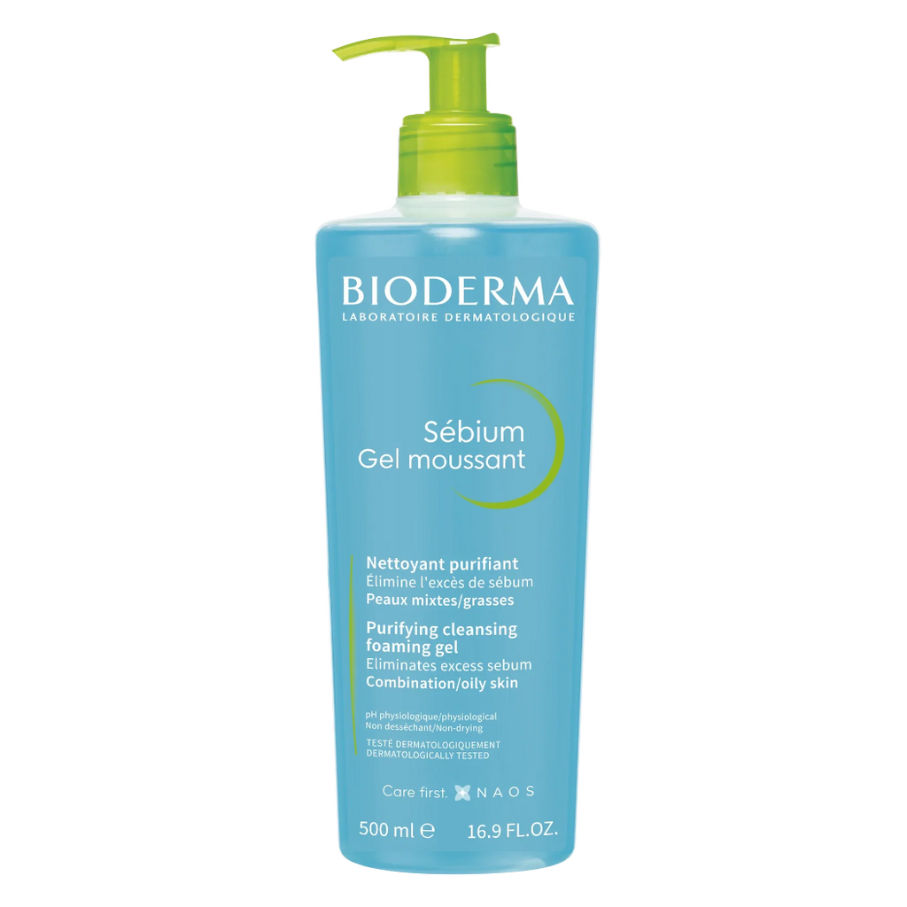 Bioderma Sébium Gel Moussant Limpiador Facial 500ML