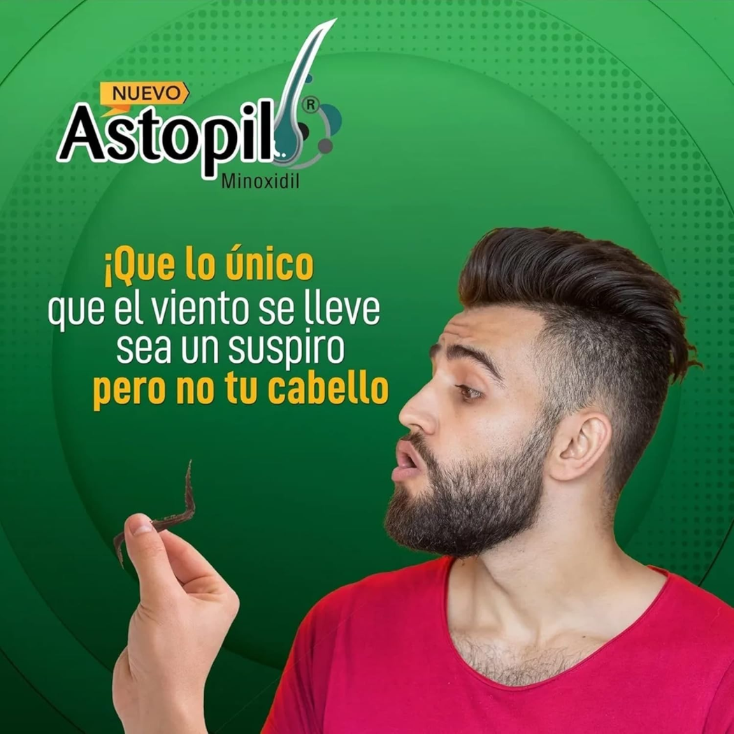 Astopil Minoxidil 5% Tratamiento para Alopecia 15gr