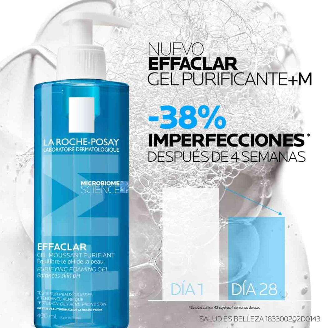 La Roche Posay Effaclar Gel Espumoso Purificante 400ml