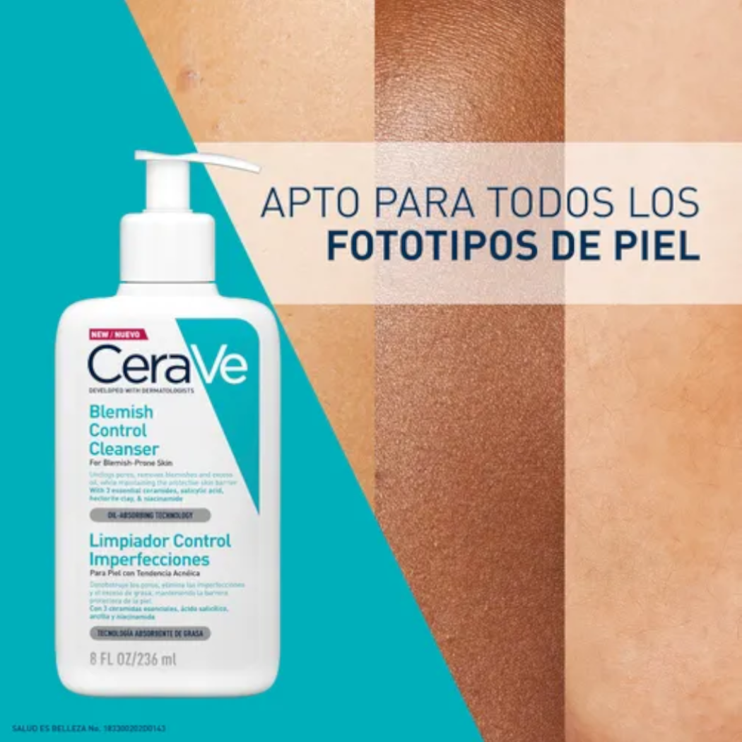 Cerave Limpiador Control Imperfecciones 236ml