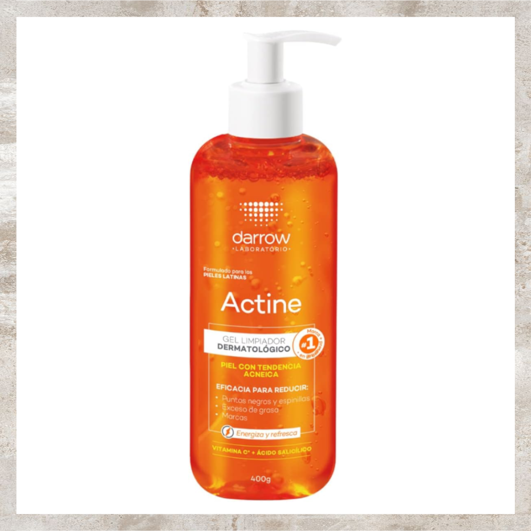 Darrow Actine Gel Limpiador Facial con Vitamina C 400ml