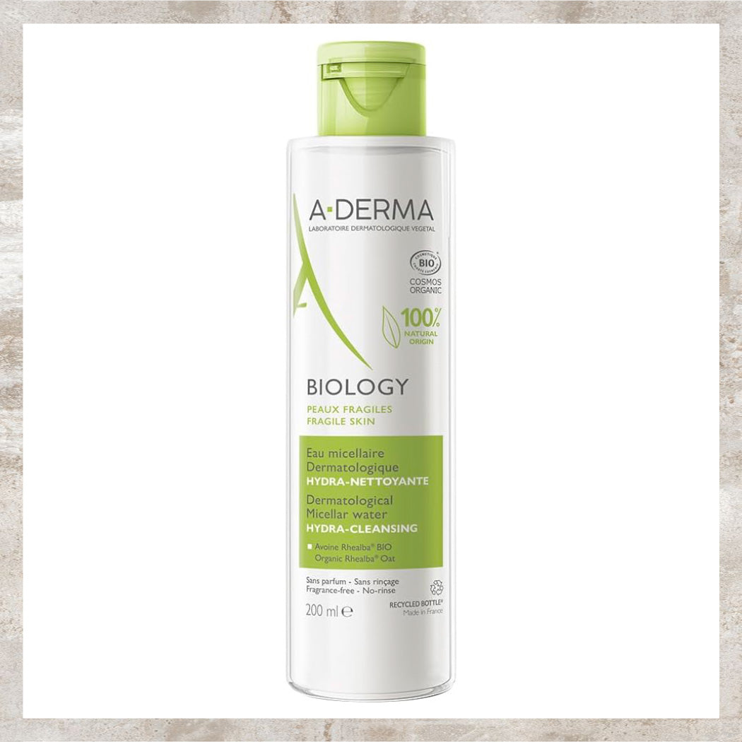 A-derma Biology Agua Micelar 200 Ml | Limpia E Hidrata Día/noche Todo Tipo De Piel