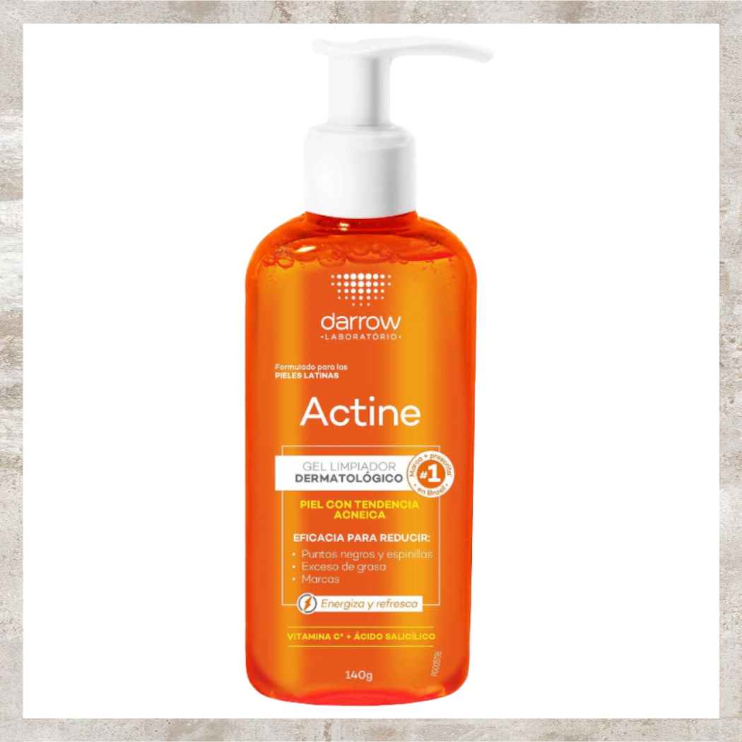 Darrow Actine Gel Limpiador Facial con Vitamina C 140ml