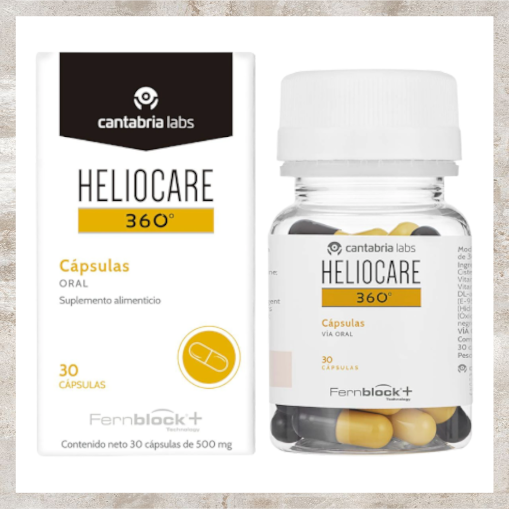 Heliocare 360° Anti-Edad 30 Cápsulas 500mg